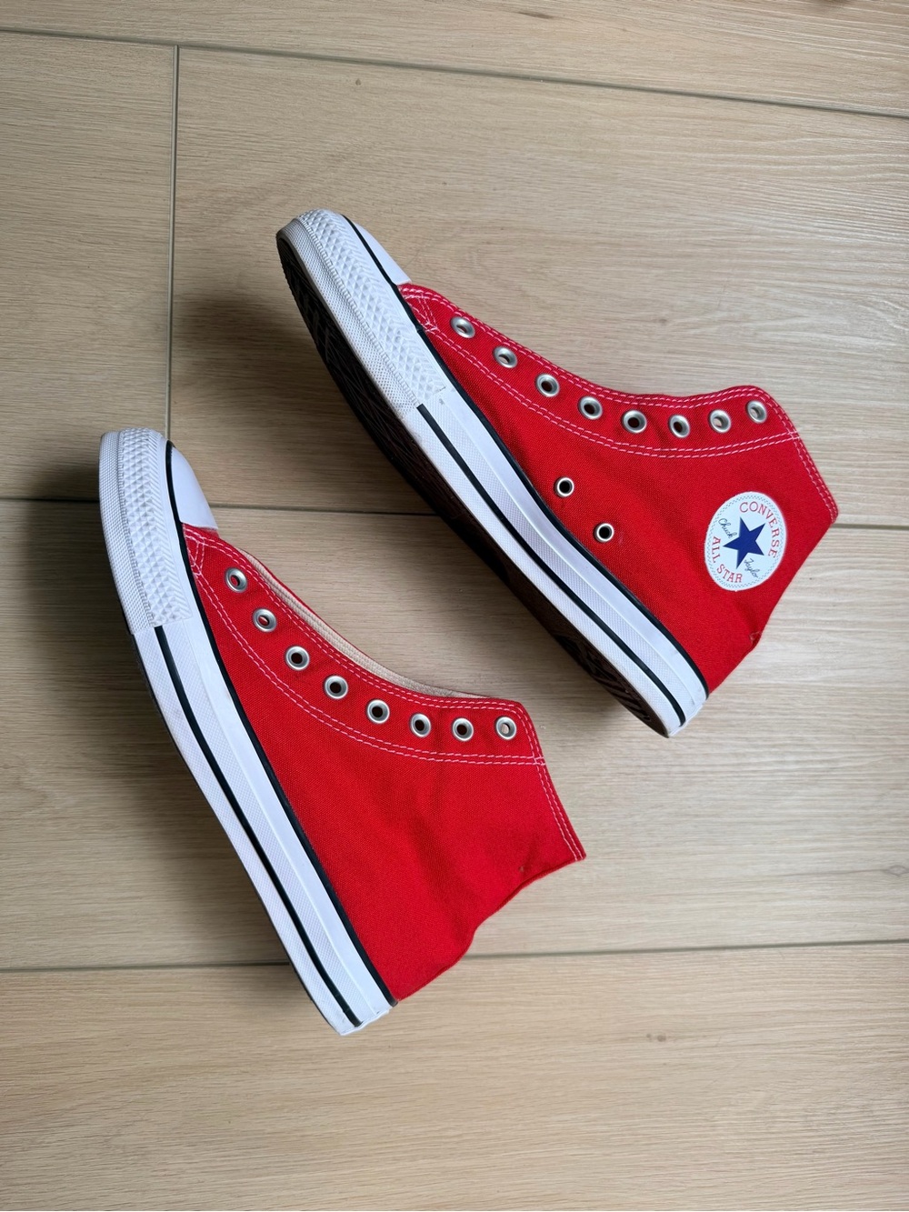 Converse Chuck Taylor High Top Sneakers, Men’s size 8.5 / Women’s size 10.5